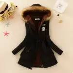 Parkas Acolchadas de Algodón para Mujer